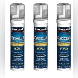 New Kirkland Signature Mens Minoxidil Hair Growth Treatment 3 Set 60g (2.11 OZ)